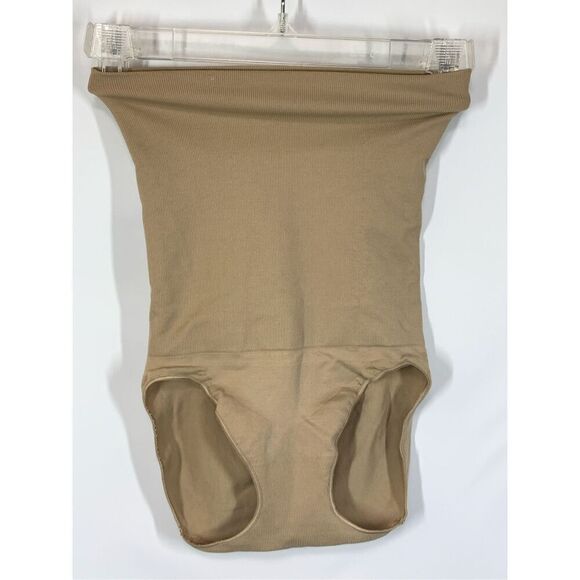Spanx Love Your Assets Women's Slim High Waist Shapewear Panty Brown Size Medium - Picture 1 of 6